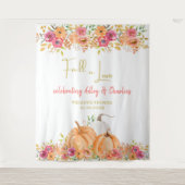 Herabsetzung der Hochzeit oder der Dusche in der L Wandteppich (Vorderseite)