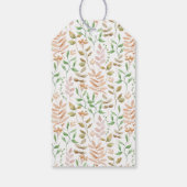 Herabsetzung der Liebe Babydusche Geschenkanhänger (Rückseite)