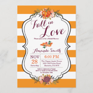 Herabsetzung der Liebe Bridal Dusche Einladungskar Einladung