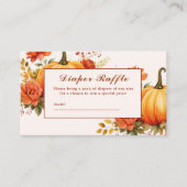 Herabsetzung der Liebe Flora Herbst Kinderdusche W Begleitkarte (Vorderseite)