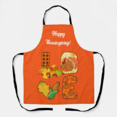 Herabsetzung der Liebe Herbsteinstellung Text und  Schürze (Vorderseite)