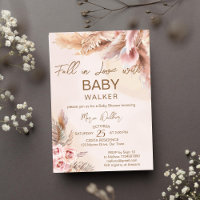 Herabsetzung der Liebe Pampas Gras Boho Babydusche