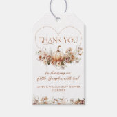 Herabsetzung der Liebe Pumpkin Wildblume Herzklopf Geschenkanhänger (Vorderseite)