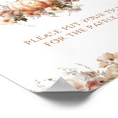 Herabsetzung der Liebe Pumpkin Wildblume Herzklopf Poster (Ecke)