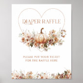 Herabsetzung der Liebe Pumpkin Wildblume Herzklopf Poster (Vorne)