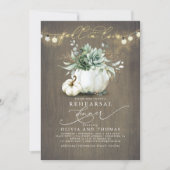 Herabsetzung der Liebe Succulins Pumpkins Probe Ab Einladung (Vorderseite)