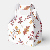 Herabsetzung der Liebe White Pumpkin Baby Dusche Geschenkschachtel (Rückseite)