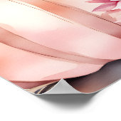 Herabsetzung des Begrüßungszeichens für das Brautp Poster (Ecke)