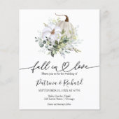 Herabsetzung des Grünhaushalts der Liebe Einladung (Vorderseite)