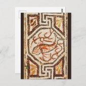 Heraclea Fish Mosaic Postkarte (Vorne/Hinten)