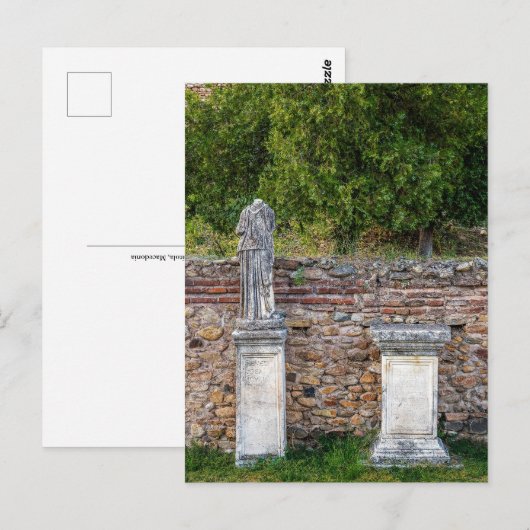 Heraclea Lyncestis - Bitola, Mazedonien Postkarte (Vorne/Hinten)