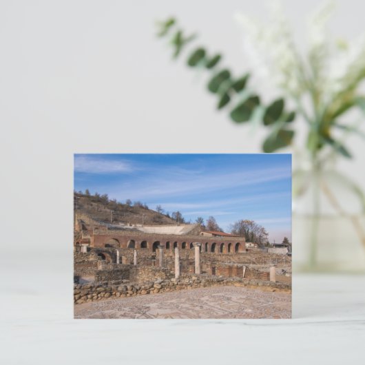 Heraclea Lyncestis, Bitola, Mazedonien Postkarte (Stehend Vorderseite)