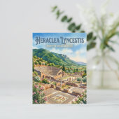 Heraclea Lyncestis Nordmazedonien Postkarte (Stehend Vorderseite)