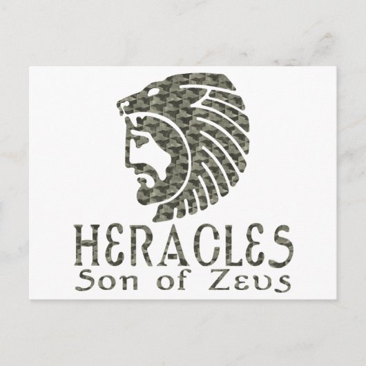 Heracles Postkarte (Vorderseite)