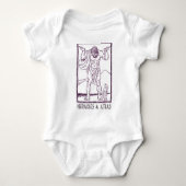 Heracles und Atlas Baby Strampler (Vorderseite)