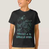 Heracles und die Lernaean Hydra T-Shirt (Vorderseite)