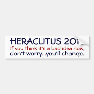 Heraclitus 2012 autoaufkleber