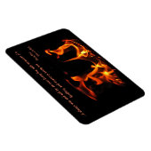 Heraclitus Everlasting Fire Magnet (Rechte Seite)