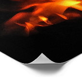 Heraclitus Everlasting Fire Poster (Ecke)