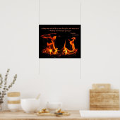 Heraclitus Everlasting Fire Poster (Küche)