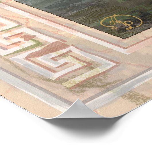 Herakles (Die Arbeit I) Poster (Ecke)