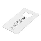 Herakles, Herkules, Mythologie, Griechisch, Atlant Geldbeutel Flaschenöffner (Vorderseite Schrägansicht)