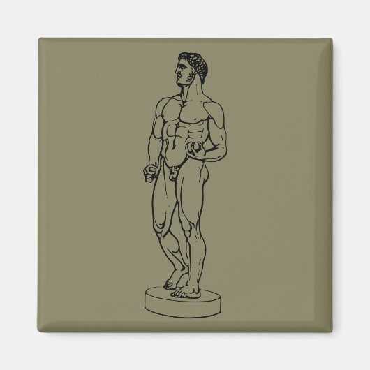 Herakles, Herkules, Mythologie, Griechisch, Atlant Magnet (Vorne)