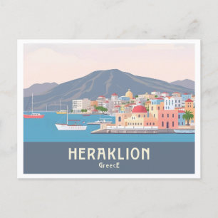Heraklion Griechenland Pastel Travel - Venezianisc Postkarte