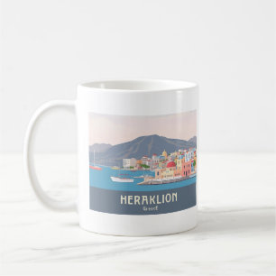 Heraklion Griechenland Pastell Reise – Venezianisc Kaffeetasse