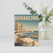 Heraklion, Heraklion. Grieche Berufung Postkarte (Stehend Vorderseite)