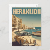 Heraklion, Heraklion. Grieche Berufung Postkarte (Vorne/Hinten)