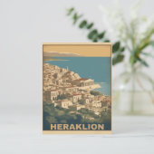 Heraklion, Heraklion. Grieche Berufung Postkarte (Stehend Vorderseite)