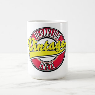 Heraklion Kreta Reiselogo Kaffeetasse