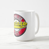 Heraklion Kreta Reiselogo Kaffeetasse (VorderseiteRechts)