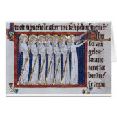 Herald Angels Blank Card (Vorderseite (Horizontal))