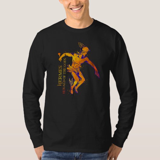 Herald von den Göttern Hermes T-Shirt (Vorderseite)