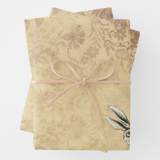 Herald White Rabbit Alice im Wunderland Geschenkpapier Set (Beispiel)