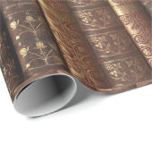 Heraldic Beautiful Book Spines (Dumas)  Geschenkpapier (Rolleneckpunkt)