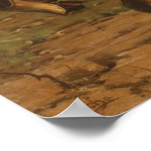 Heraldic Chivalry Poster (Ecke)