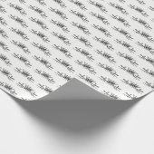 Heraldic Crown Crossed Schwerter Sabers Emblem Wap Geschenkpapier (Ecke)