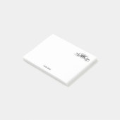 Heraldic Crown Crossed Schwerter Sabers Emblem Wap Post-it Klebezettel (angewinkelt)