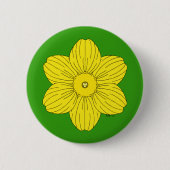 Heraldic Daffodil Button (Vorderseite)