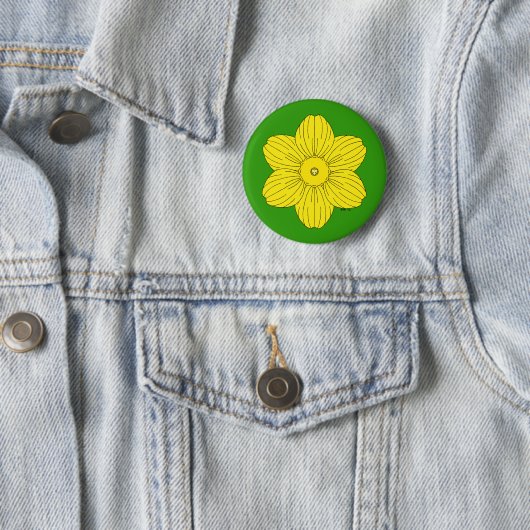 Heraldic Daffodil Button (Beispiel)