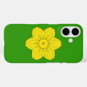 Heraldic Daffodil Case-Mate iPhone Hülle (Rückseite (Horizontal))