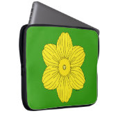 Heraldic Daffodil Laptopschutzhülle (Vorne Rechts)