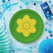 Heraldic Daffodil Pappteller (Party)