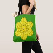 Heraldic Daffodil Tasche (Von Nahem)