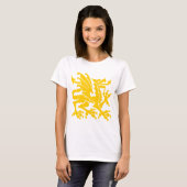 Heraldic Dragon 01 - Amber T-Shirt (Vorne ganz)