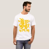 Heraldic Dragon 01 - Amber T-Shirt (Vorne ganz)