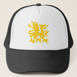 Heraldic Dragon 01 - Amber Truckerkappe